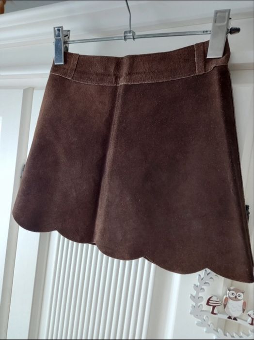 Fusta PIELE INTOARSA naturala noua