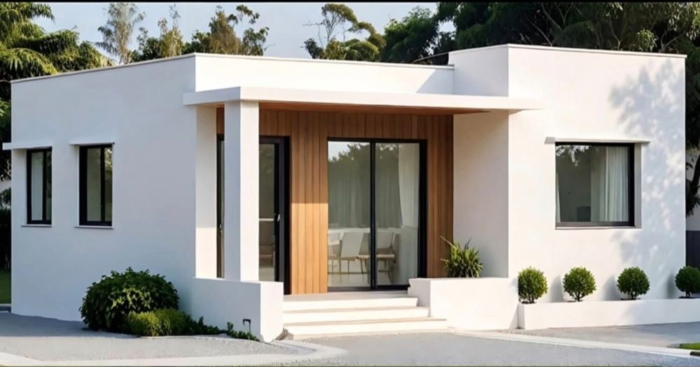 Casa mediteraneana în Dorobanț, materiale premium