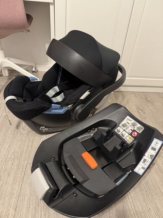 Vand scoica bebelusi Cybex Anton 5 + baza isofix  Cybex Anton base