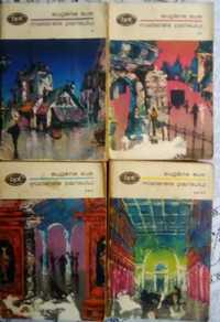 Misterele Parisului - Eugene Sue, 4 volume, BPT 1968