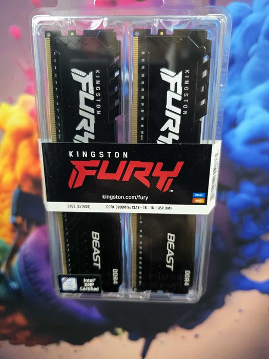 Memorie 32GB DDR4 K2 3200 Kingston KF432C16BB1K2/32 nou