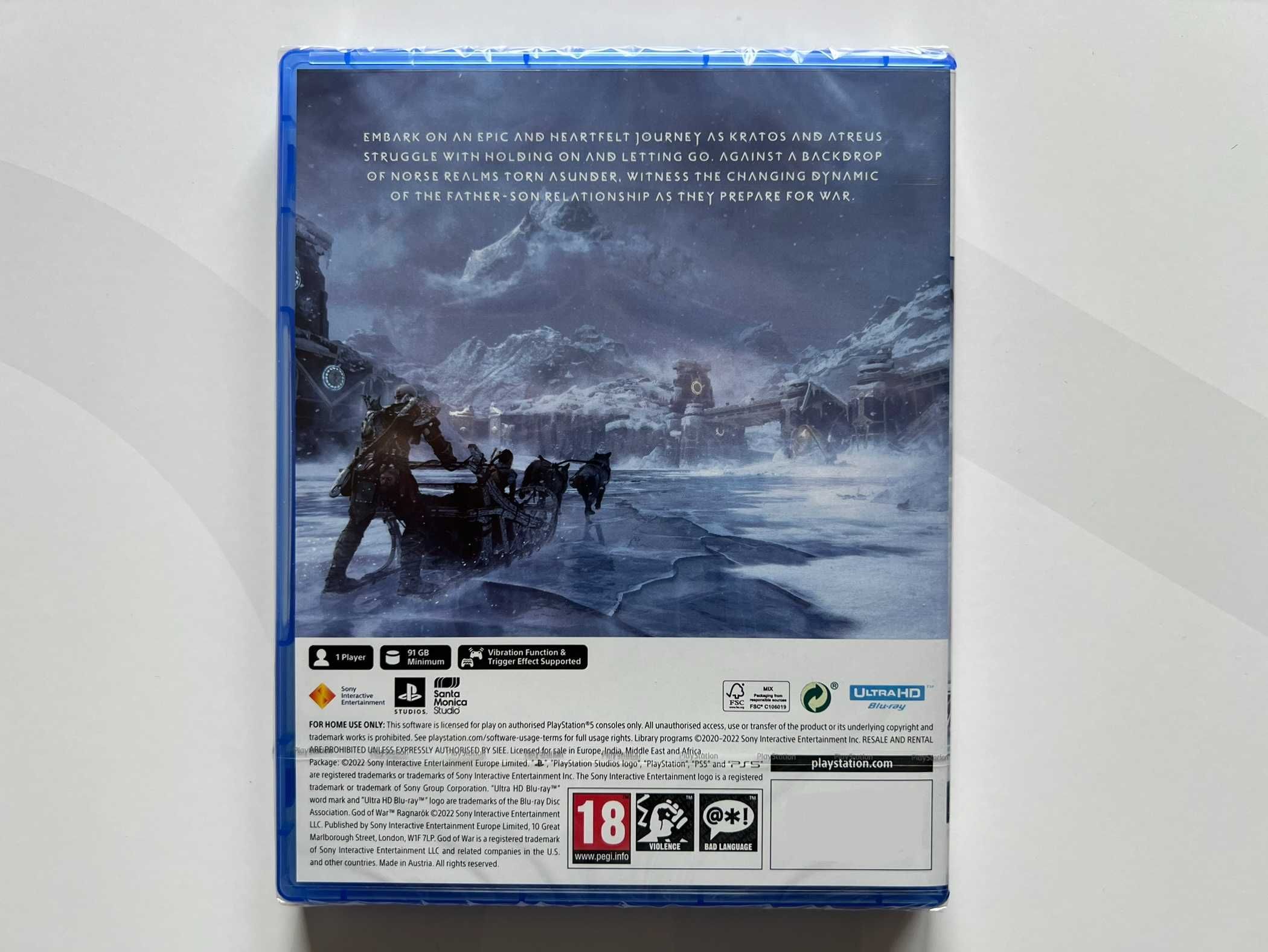 God Of War Ragnarok Voucher Cod Digital PS5 PlayStation 5