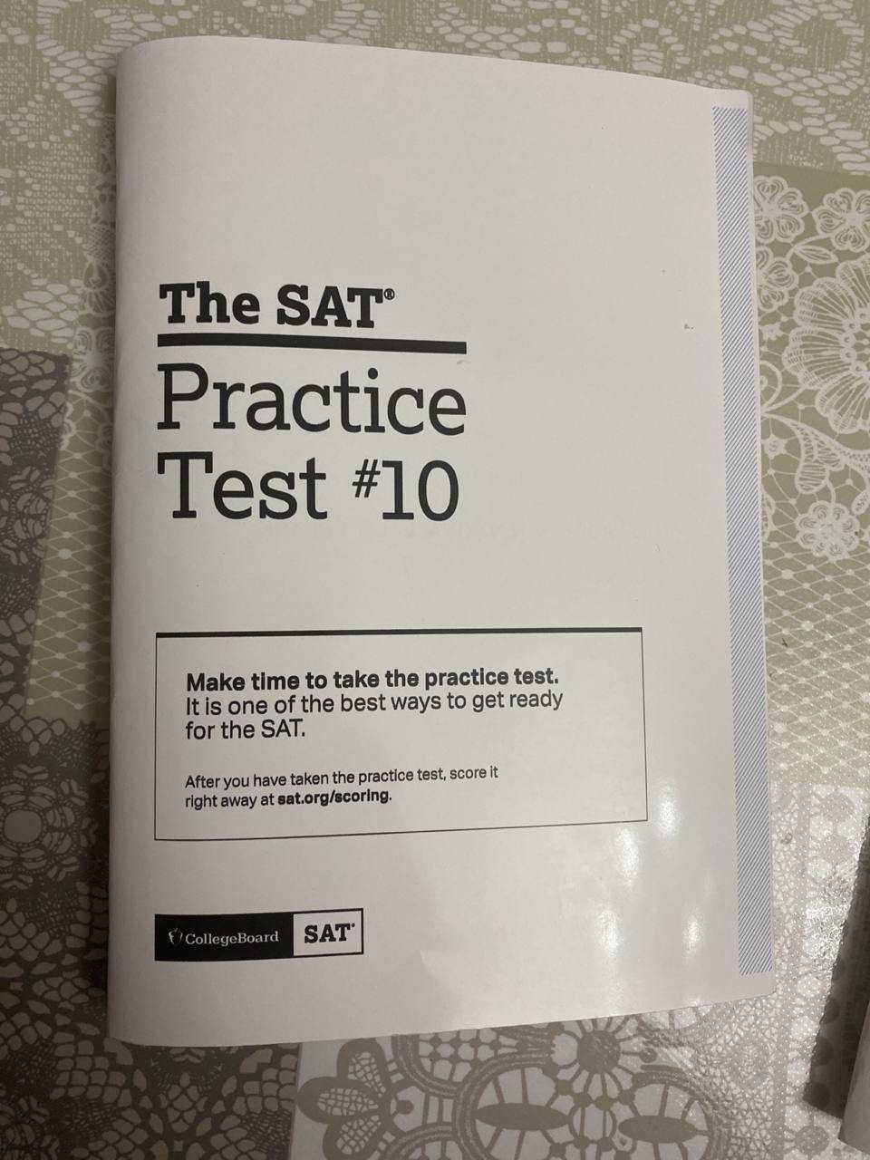 SAT Practice Test Пробники