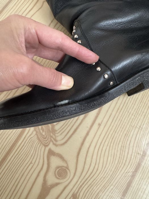 Сапоги “Nursace” Турция, кожа100% и мех, разм. 36-36,5