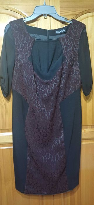 Луксозна Рокля на ELIZABETH, Стилна и Елегантна! НОВА! БГ 50