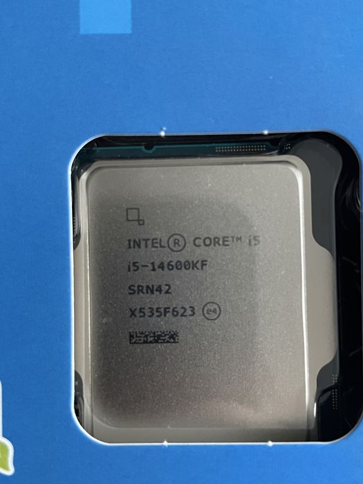 Intel Core i5-14600KF 14 ядра, до 5.3 GHz - чисто нов, неразопакован