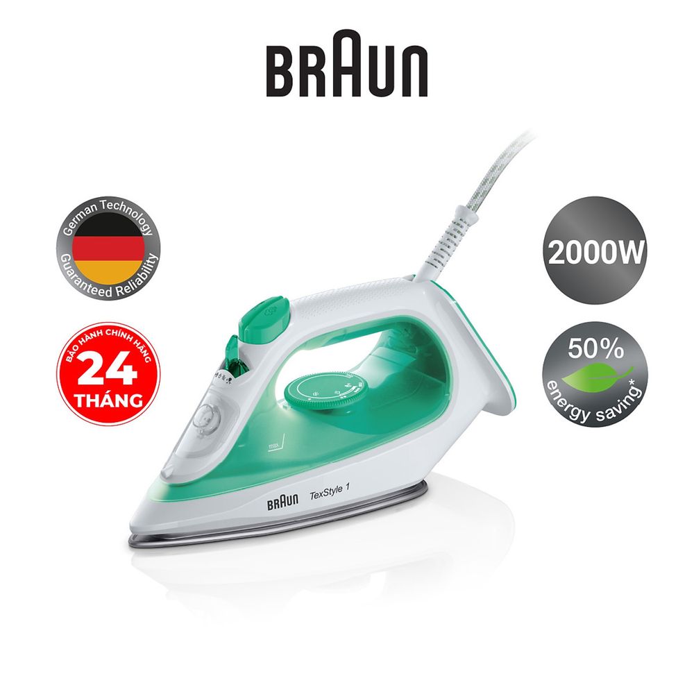 Паровой Утюг Braun TexStyle 1 SI1040GR