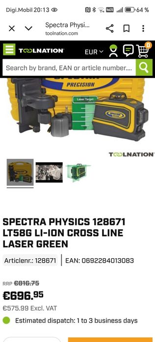 Laser spectra precision LT56