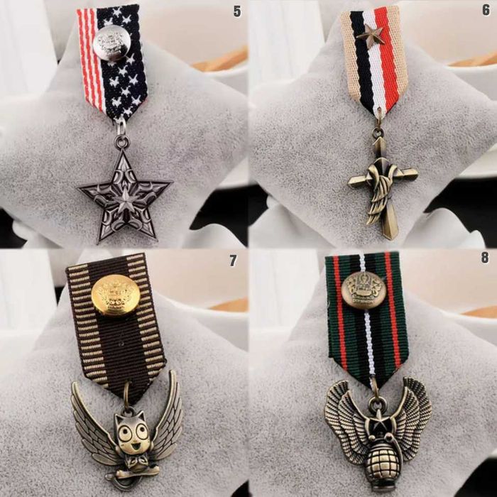 Medalie decoratie militara WW1 UK British Army USA Army Retro Style