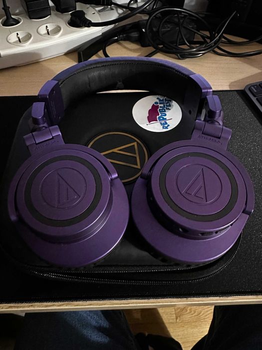 Casti AudioTechnica ATH-M50xBT gen1 + case original AudioTechnica