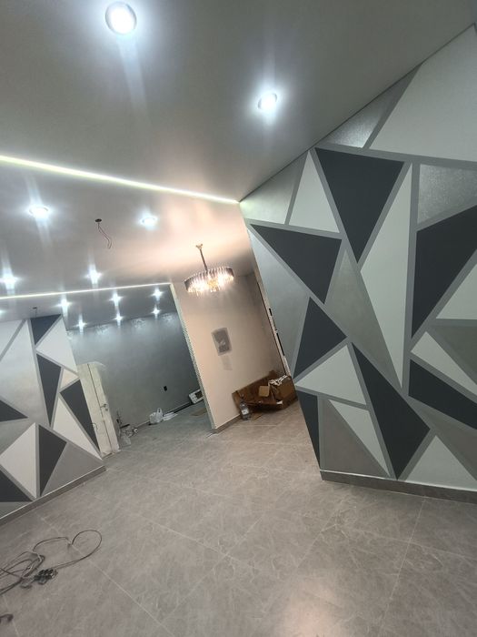 Натяжные потолки(доступно)