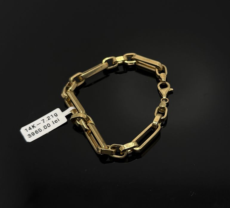 Bijuteria Royal bratara din aur 14k 7.21 gr