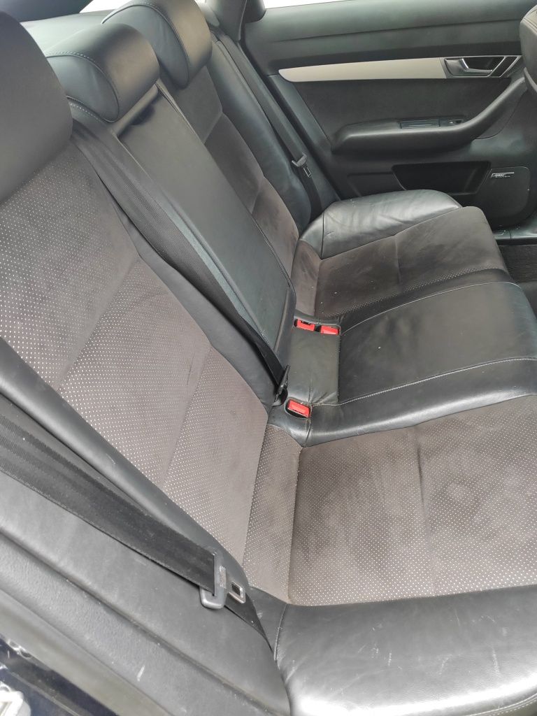 Scaune Interior S-line Piele Alcantara Perforata Audi A6 C6