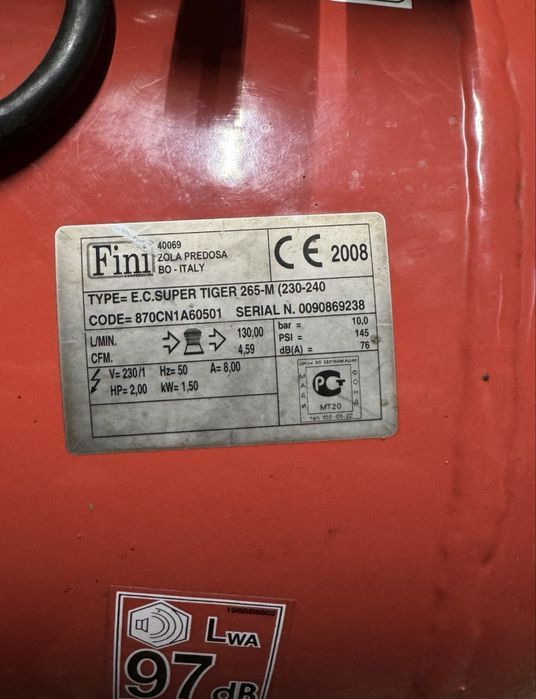 Компресор Фини/Fini Super Tiger