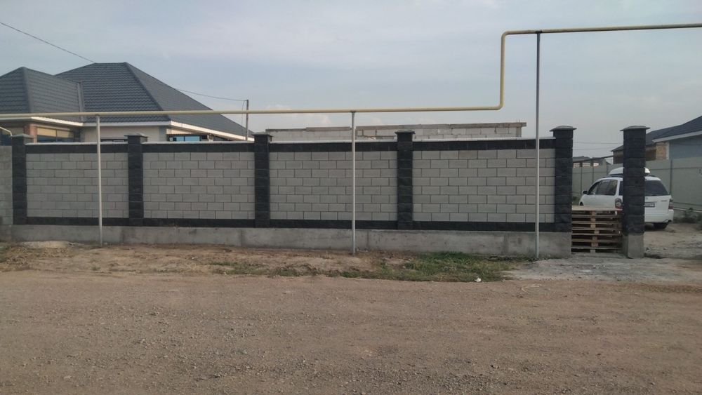 Забор кладка жасаймыз,газаблок кирпич жасаймыз