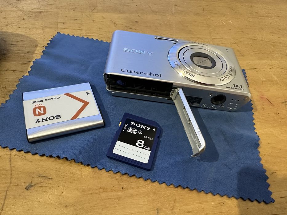 Sony dsc-w530 de culoare argintiu