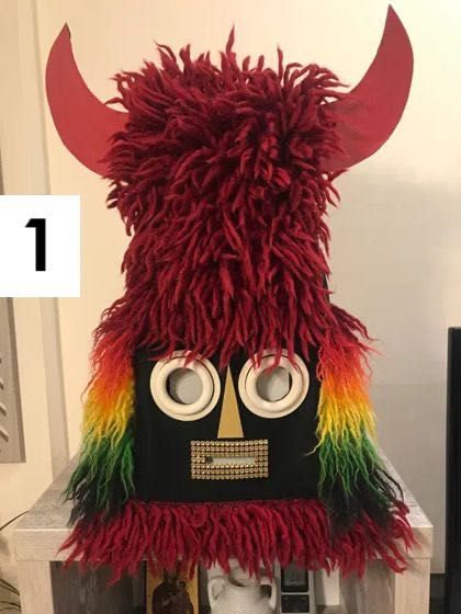 Кукерска маска кукери кукерски костюм. kukerska maska