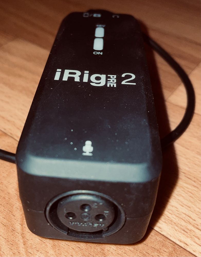 iRig Pre 2 mobile microphone interface