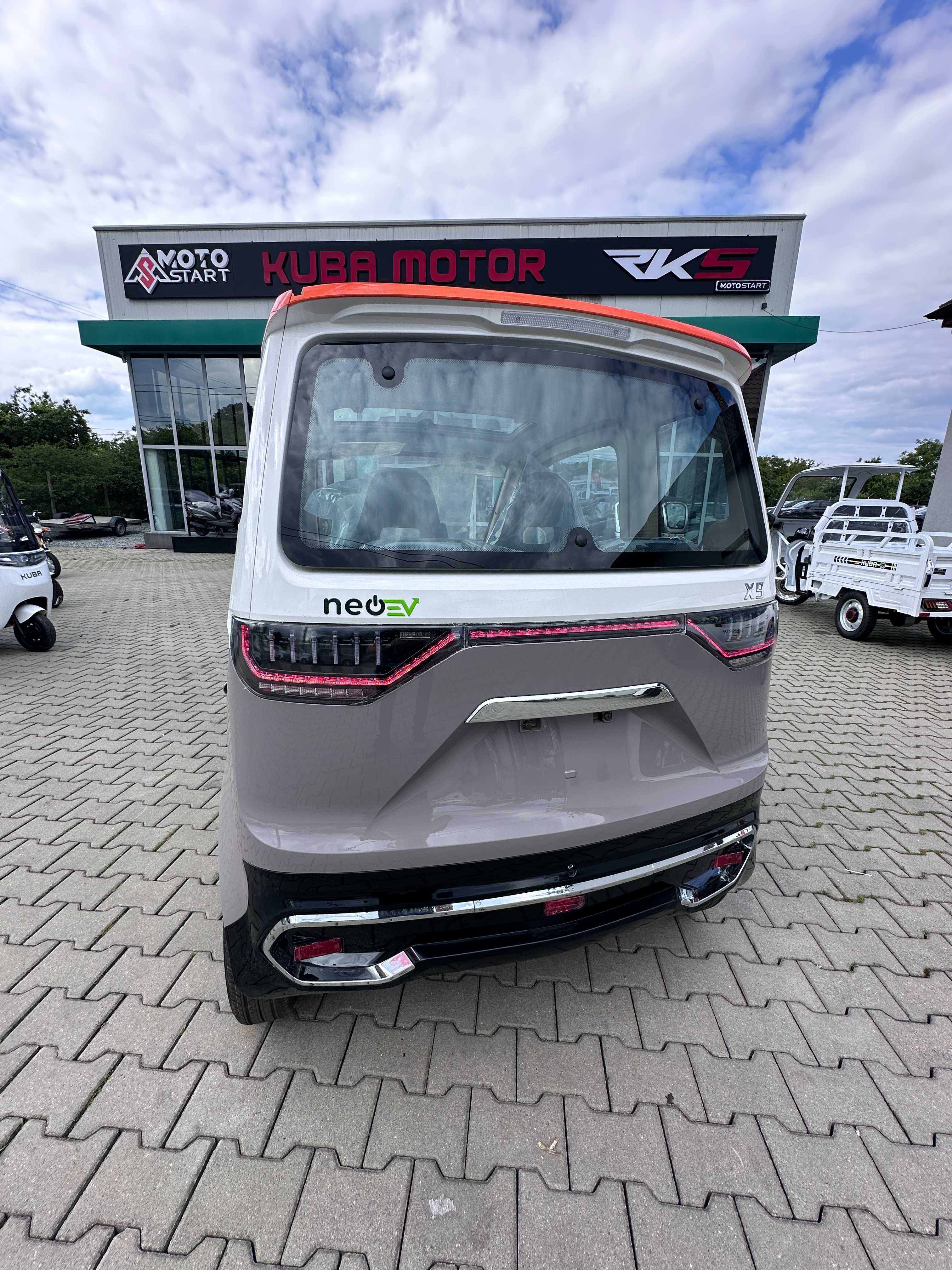 Masină Electrică NEO X9 – Fără permis | 4 locuri | Autonomie 90 km