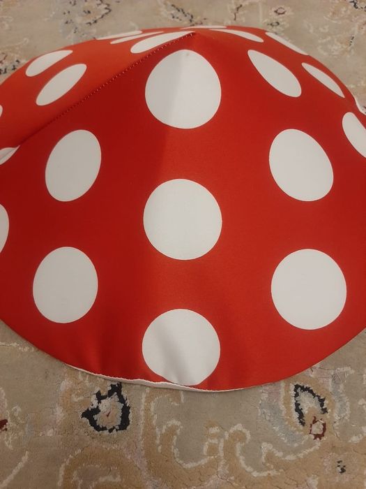 Шапка мухомора детская