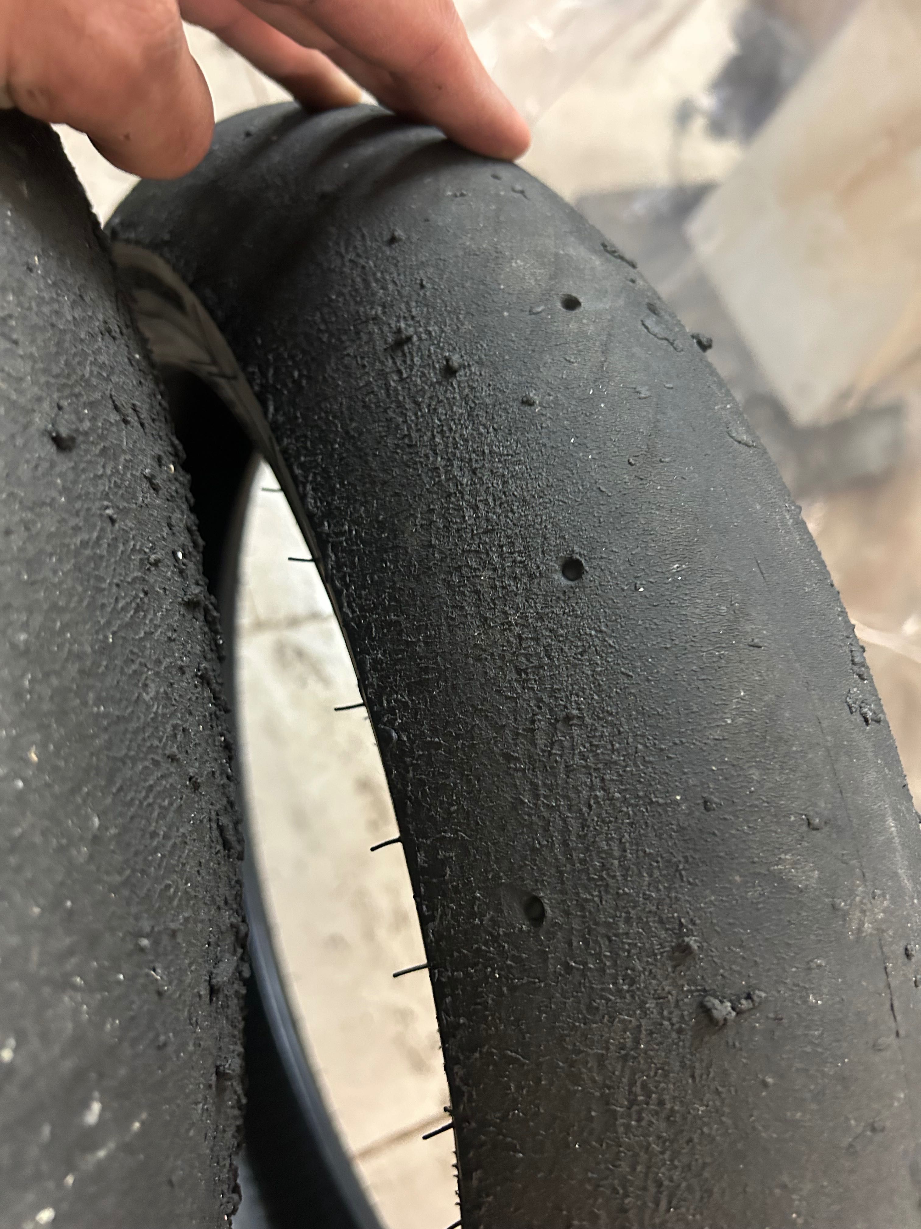 Pirelli Dunlop slicks