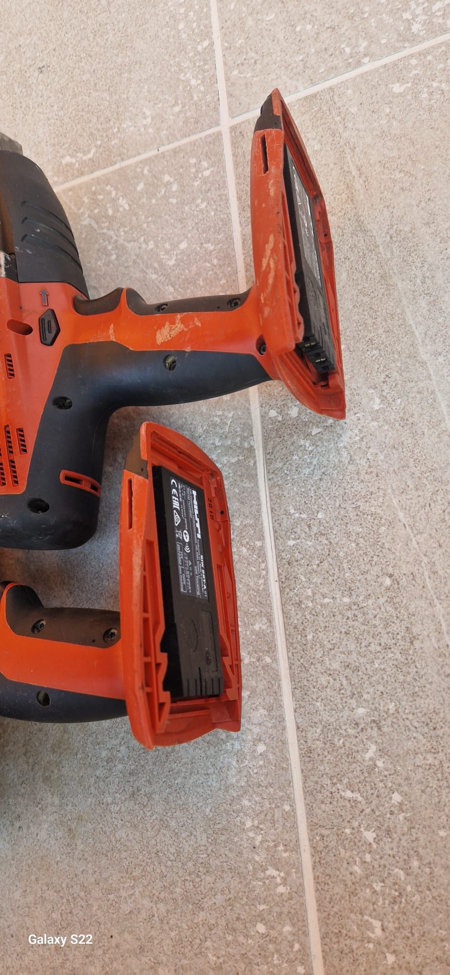 Hilti pistol de impact pe acumulator