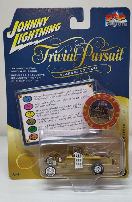 Machetă The Munsters DragULA 1/64 Johnny Lightning