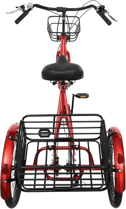 Triciclu pliabil 20 inch adulți,7 viteze