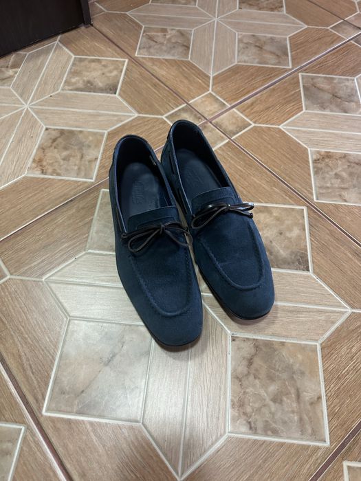 Темно синие мужские туфли 41 размера,новые