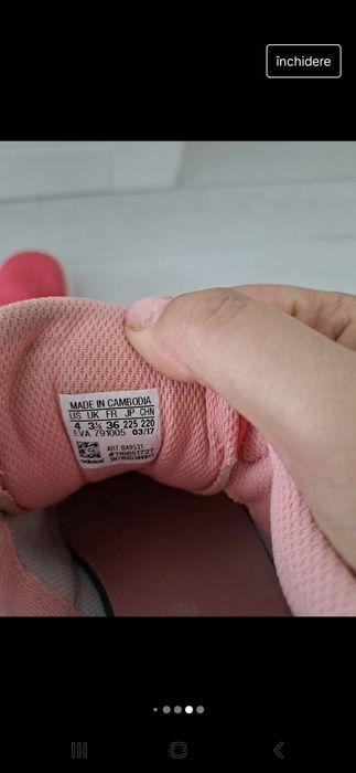 Adidasi adidas  marimea 36  23 cm