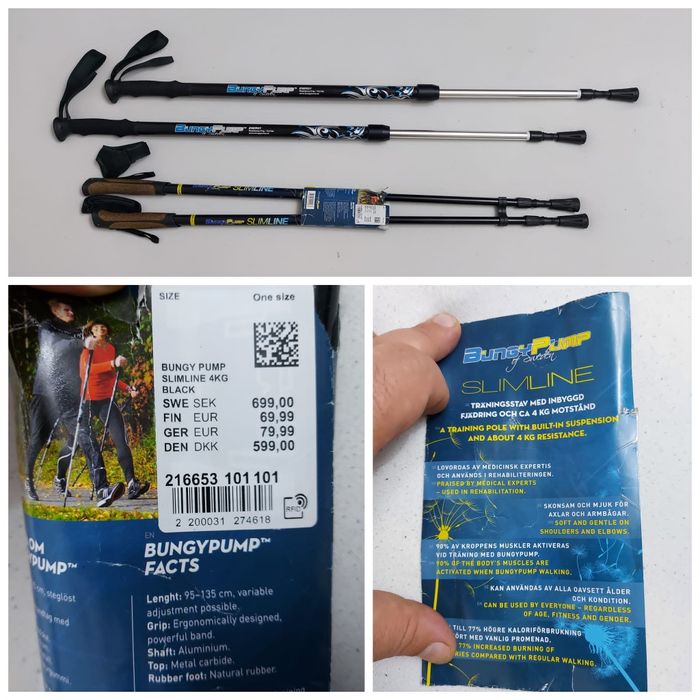 Bete tehnice Bungy Pump of Sweden, model Energy și Slimline