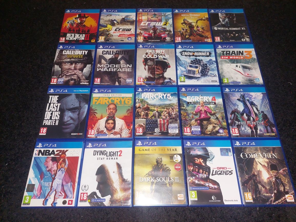 PlayStation4 jocuri/GAMES (PS5/PS4) ca noi