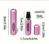 Set 4 Sticlute pentru  parfum, reincarcabile