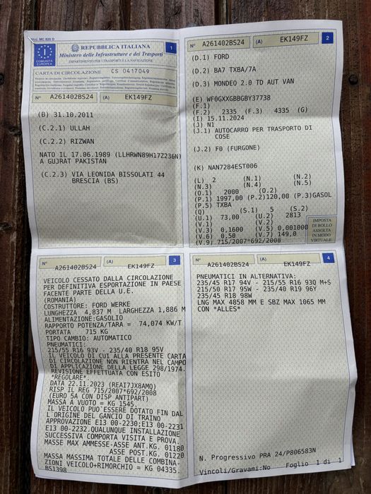 Motor ford mondeo mk4 2.0 tdci 163 co cod motor TXBA