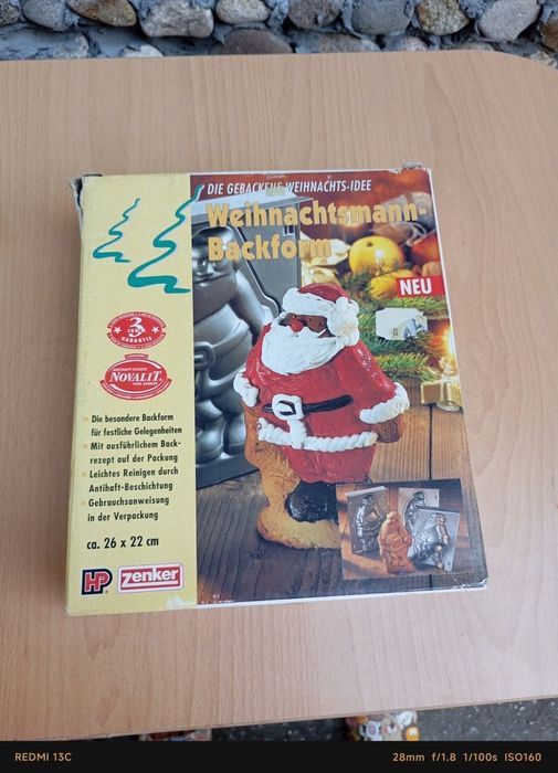 Форма за печене на сладкиш Дядо Коледа