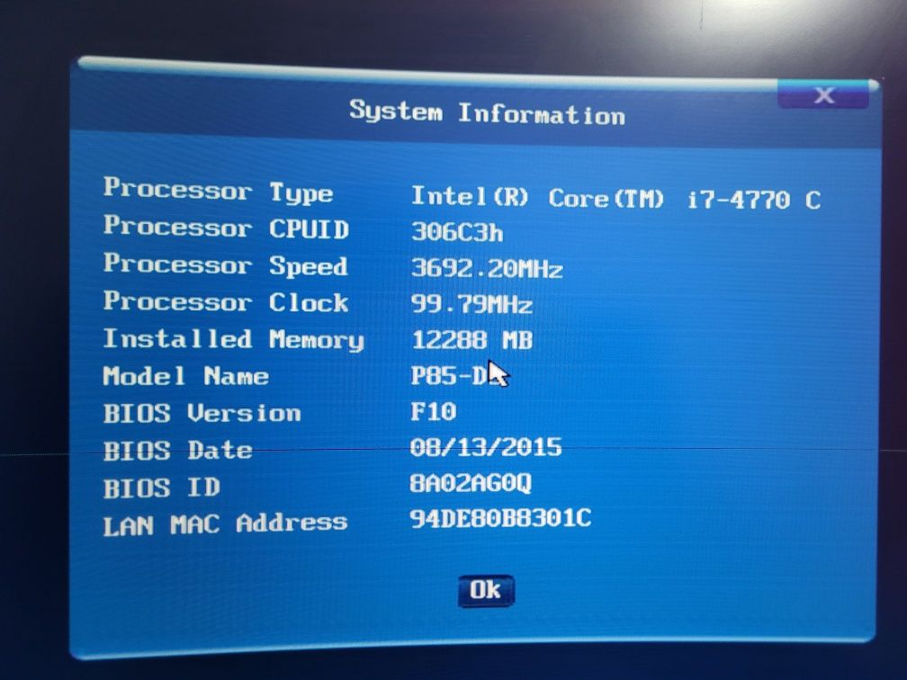 Kit i7 4770 + placa de baza gigabyte GA-P85-D3