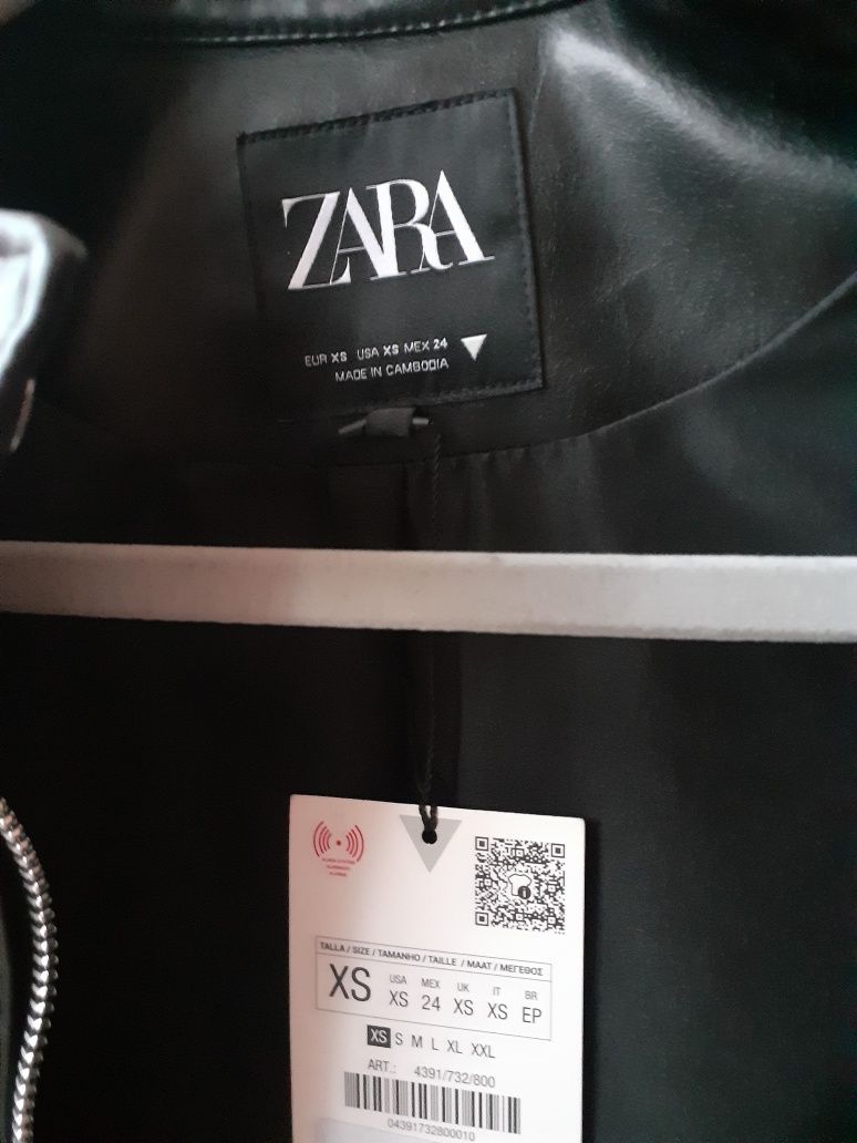 Дамско кожено яке Zara