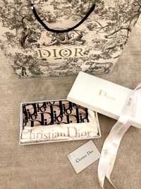 Eșarfa Christian Dior crem -alb