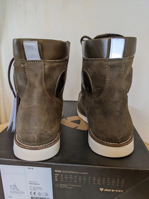 Ghete moto Rev'it Ghinza 3, culoare olive green, marimea 40