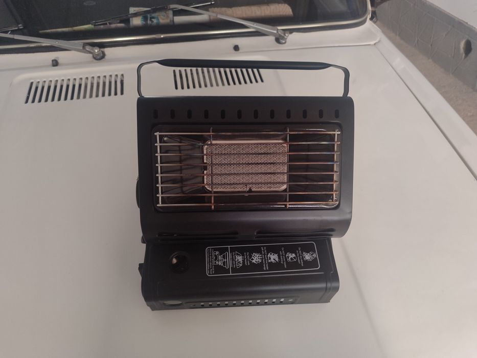 Обогривател для палатки  и плита гатовки