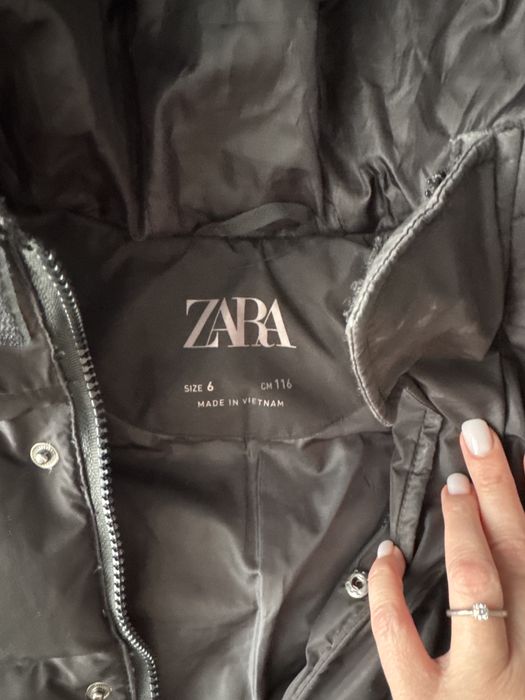 Geaca zara, puf, copii, 6 ani, 116 cm