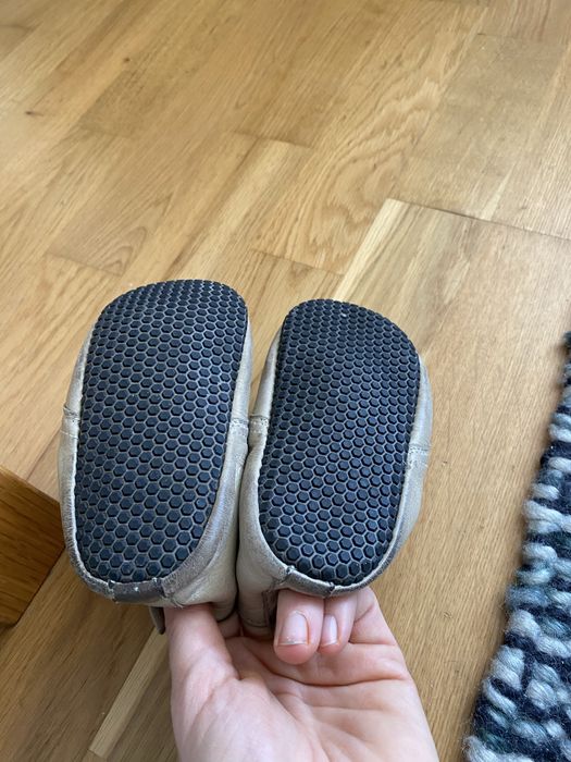 Pantofi din piele naturala, talpa antiderapanta Liliputi 24/26