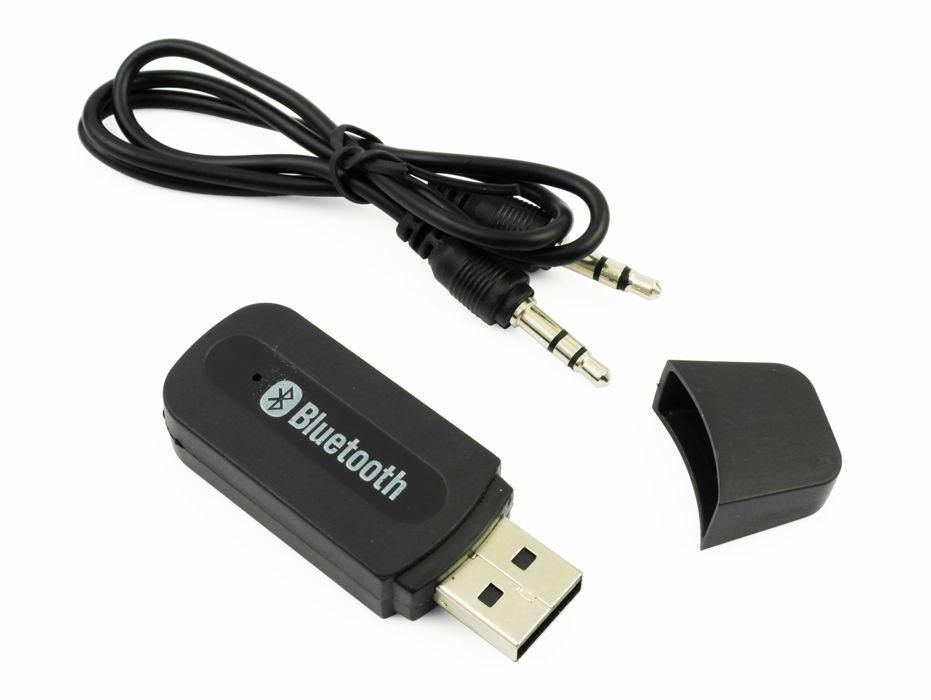 Fm трансмитер aux-01 аудио приемник bluetooth aux usb предавател ...