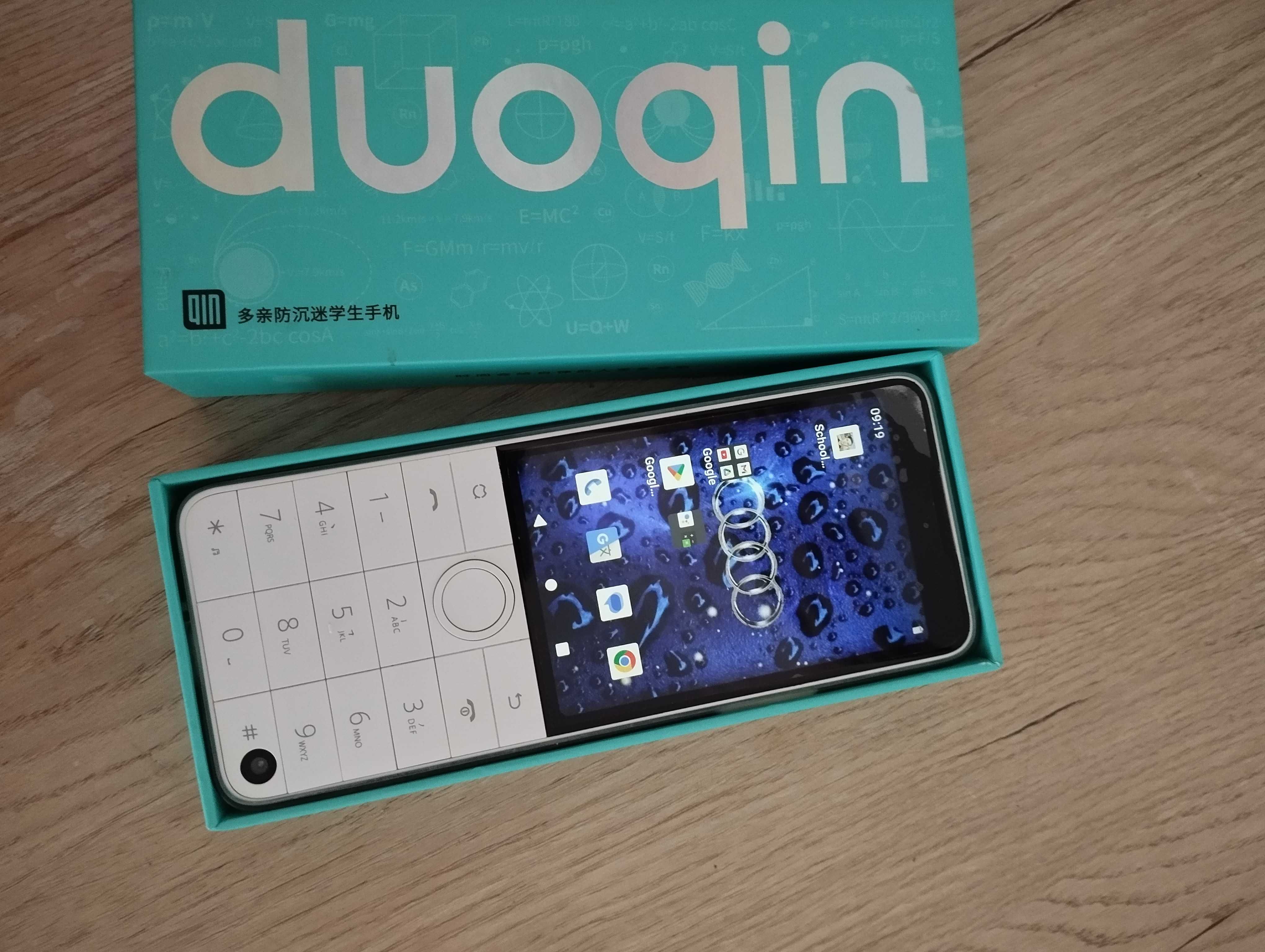 Телефон сенсор ва кнопкали 2 в 1  Duoqin