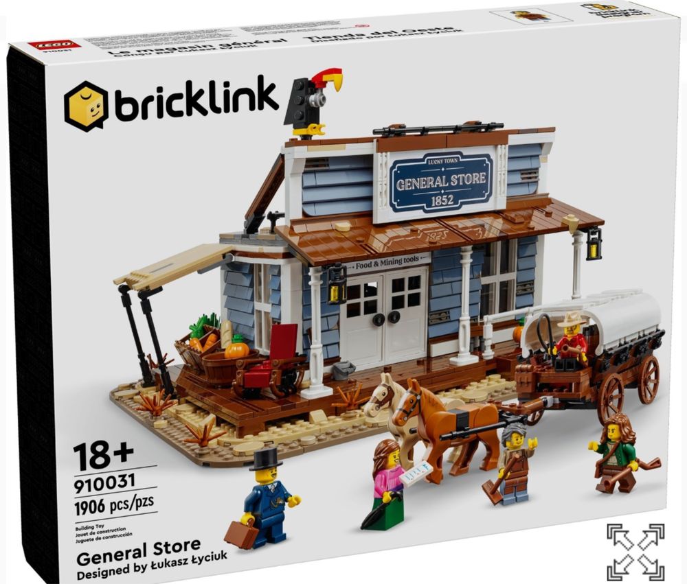 Lego Bricklink 910031 General Store [Original] [Sigilat]