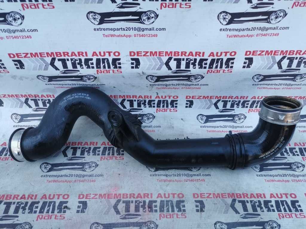 Tub intercooler 3C0 145 770B și furtunuri pentru 2.0tdi BMP VW Passat