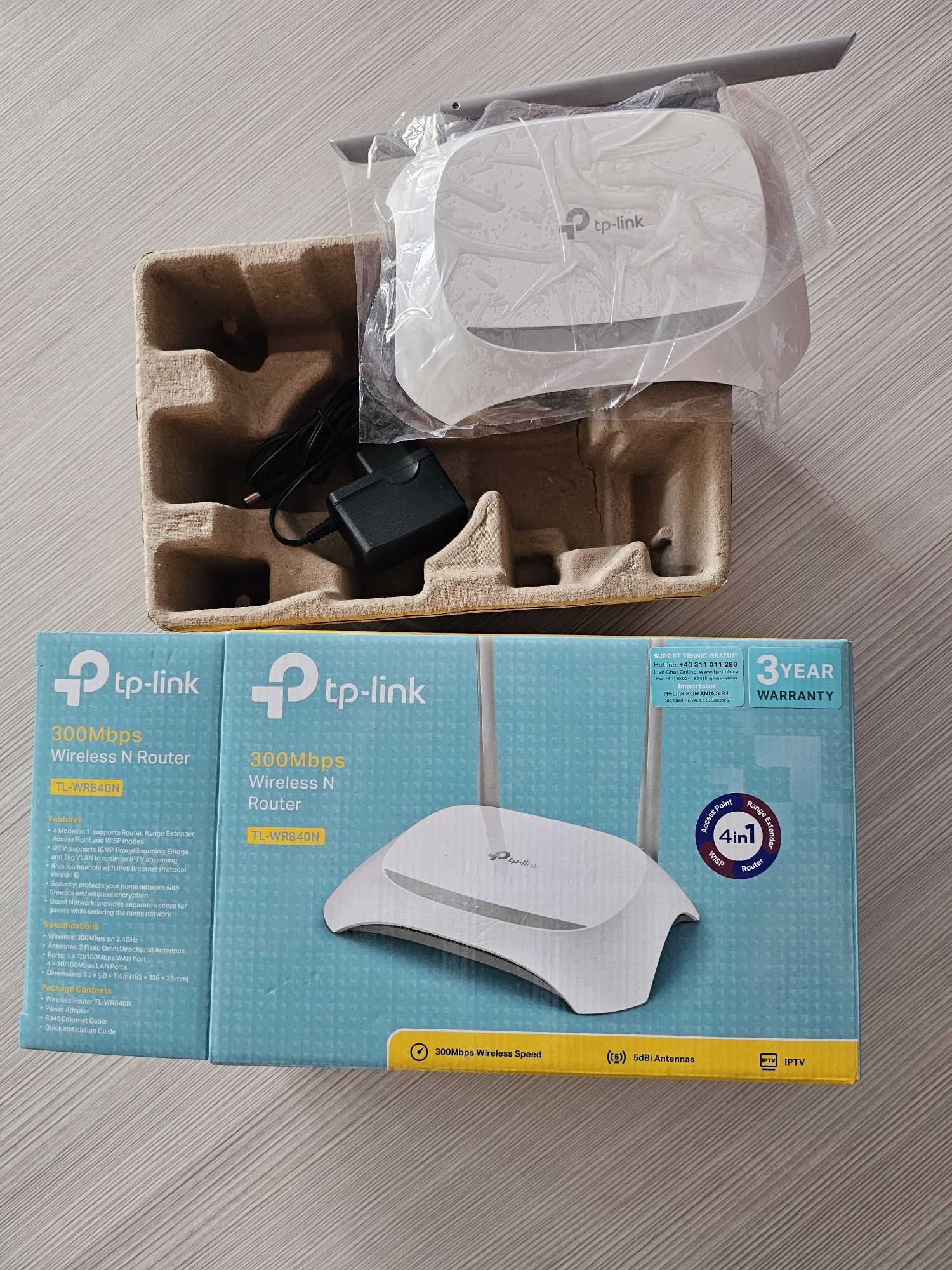 Рутер Wi-Fi  TP-LINK TL-WR840N