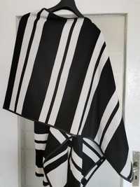 Е.легантно кимоно в бяло и черно