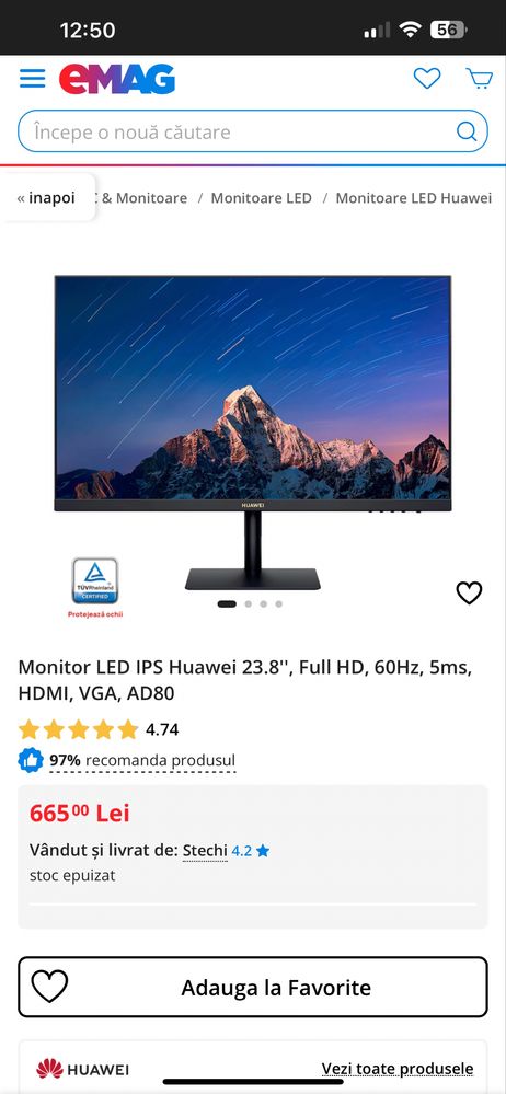 Monitot huawei nou