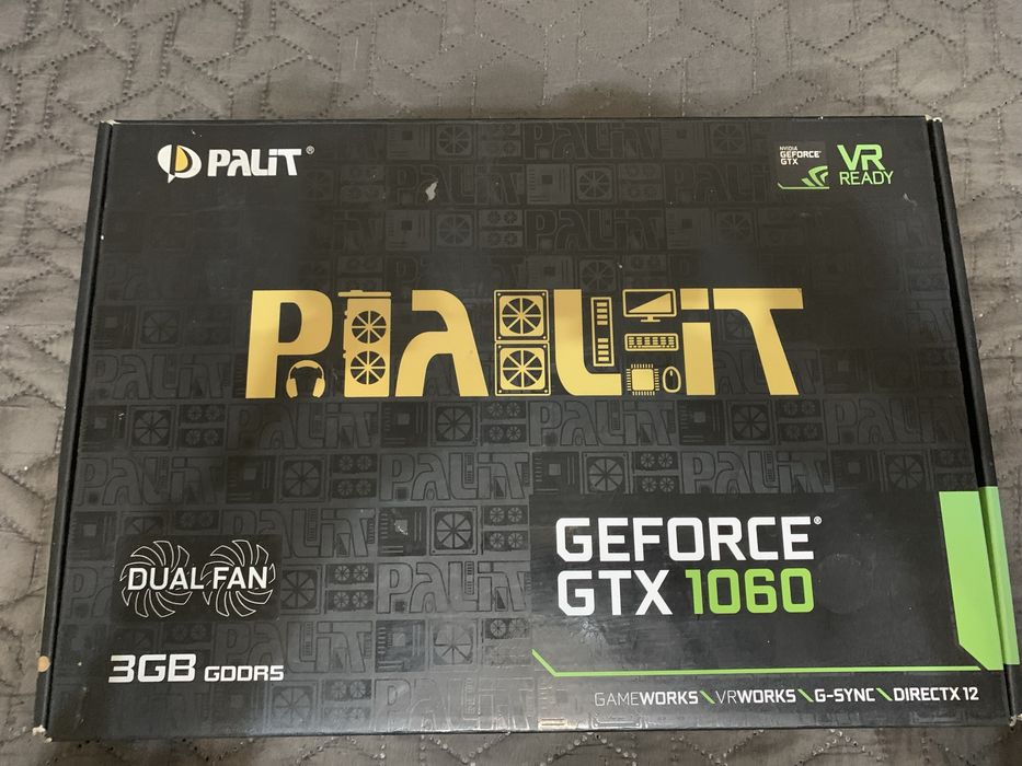 Видеокарта GTX 1060 3gb PALIT